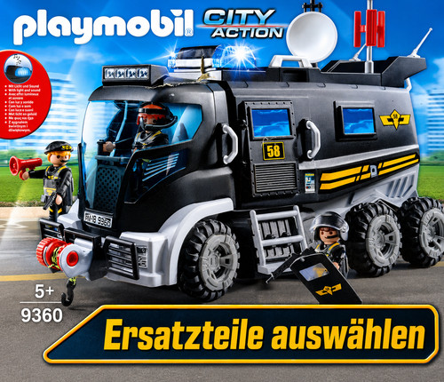 Playmobil 9360 sek truck - 9360, sek-truck