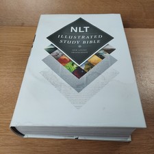 NLT Illustrated Study Bible New Living Translation, Hardcover, READ DESC.
