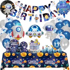 Weltraum Kindergeburtstag Deko