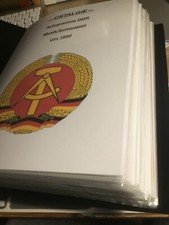 Sehr alte Autogrammsammlung/Autogrammalbum DDR um 1950 über 160 Autogramme