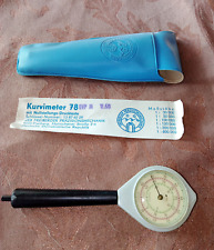DDR Kurvimeter 78 , Landkartenabroller, Maßstabsgerecht auch für Tech. Zeichnung