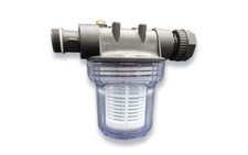 Einhell Vorfilter 12 cm - transparentes Filtergehäuse - Zubehör Garten Pumpe