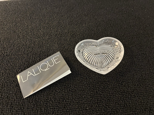 Kristall herzschale lalique - kristall,