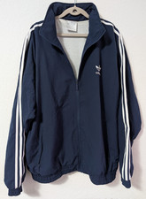 Adidas Sport Trainingsanzug Blau/Navy für Herren Gr. F 198/US XL Vintage 90er