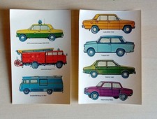 DDR Auto Abziehbilder Trabant