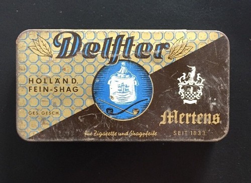 Alte blechdose delfter - alte,