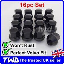 16x SCHWARZE ALURADMUTTERN -