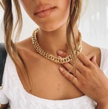 Goldene Halskette Dick Groß