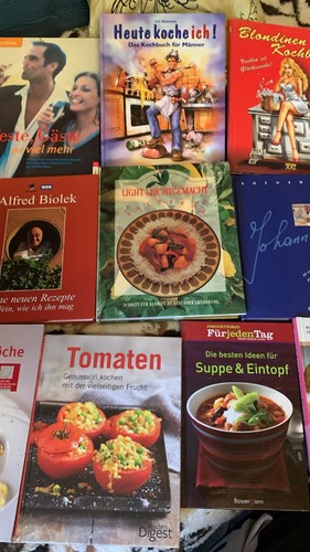 Kochbuch konvolut große - kochbuch,
