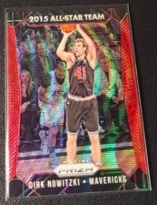 2015-16 Panini Prizm #371 Ruby Wave Prizm All-Star Team Dirk Nowitzki /350