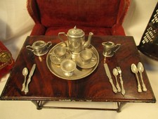 antikes Zinnservice für