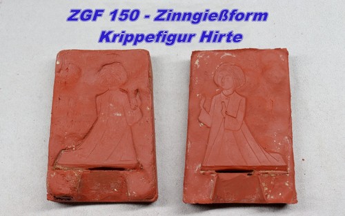 Zinngießform krippefigur - -,