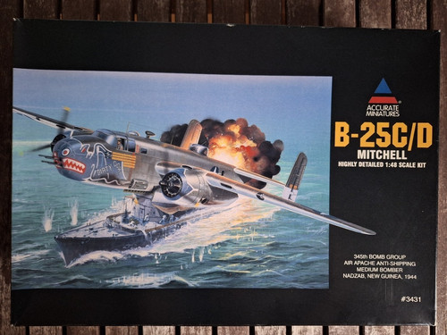 Accurate miniatures 25c d - miniatures, b-25c/d