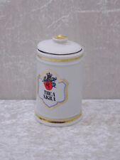Antikes Porzellan Design Apothekergefäß Thea Nigra Vintage Frankreich - 18,5 cm