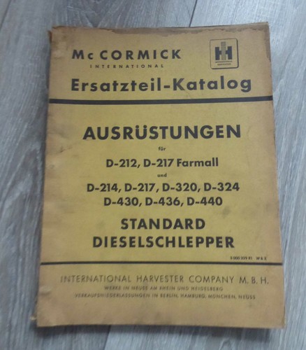 Cormick schlepper d212 - mc,