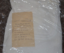 Herren-Unterhemd 1/4-Arm Gr. 5