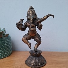 Vintage Messing Hindu Statue
