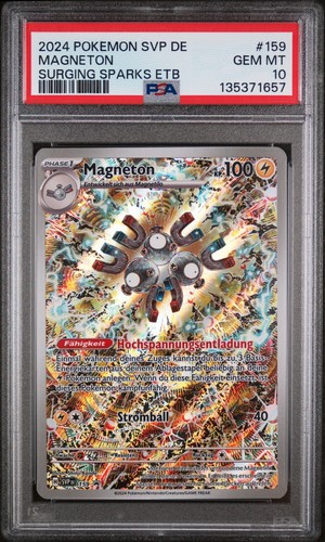 Psa pokemon karte magneton - 10,