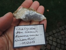 Chalcedon aus Hammerunterwiesenthal im Erzgebirge