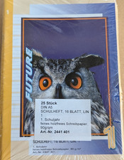 25x Schulhefte DIN A5 Schreibhefte 1.Schuljahr 16 Blatt LIN. 1 Schulpaket Vorrat