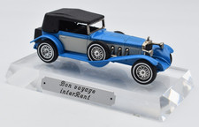 Matchbox MoY Yesteryear Y16 Mercedes Benz SS Coupe blau. interRent Werbemodell