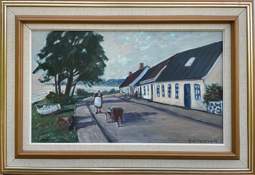 Unbekannter maler dorf der - unbekannter, an