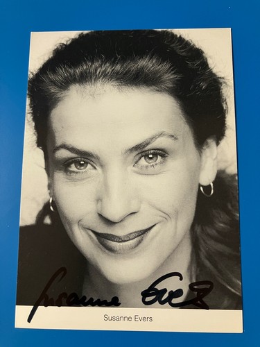 Autogramm susanne evers als - autogramm,