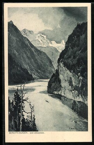 Künstler edward harrison - künstler-ak,