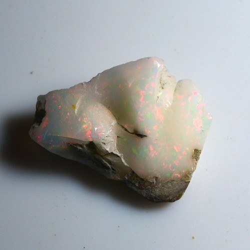 Glatter weißer opal grob 75 - weißer,