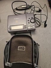 Sony MZ-R3 MD Walkman voll funktionsfähig  mit Kopfhörern u. Tasche Top! 