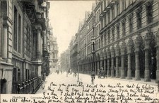 Ak Hamburg, Kolonnaden, Kutsche, Fahrradfahrer - 4953692