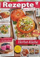 Rezepte mit Pfiff - August/September - 6/2025 - Herbstküche