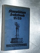 Kurpfälzer Jahrbuch 1925 original antik Buch gebunden