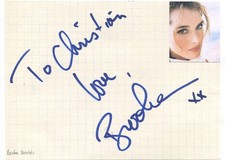 BROOKE SHIELDS - Autogramm