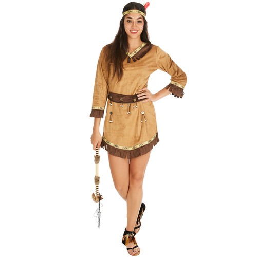 Frauenkostüm sexy indianerin - frauenkostüm,