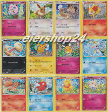 Kompletter Satz POKEMON TCG HOLOS alle 12 Sammelkarten von Mc Donalds 2016