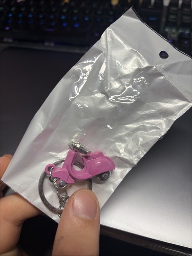 Schlüsselanhänger rosa vespa - schlüsselanhänger,