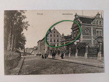 AK_Sorau_Żary_Niederlausitz_Lebus_Hotel & Restaurant_Bahnhofstraße_Polen_ca.1910