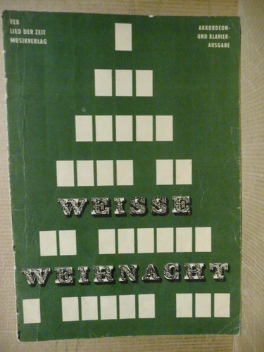 Notenheft weisse weihnacht - notenheft,