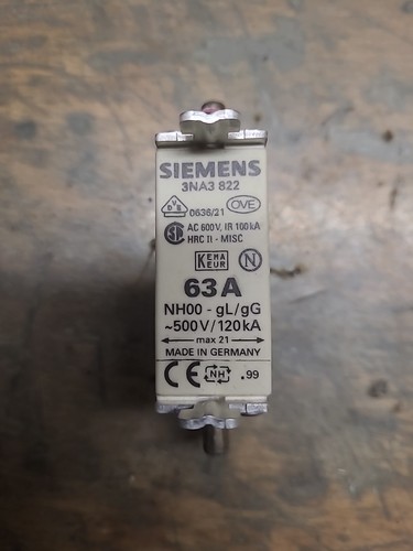 Siemens 3na3 822 - siemens,