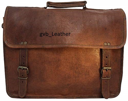 Vintage echtes leder - 18",