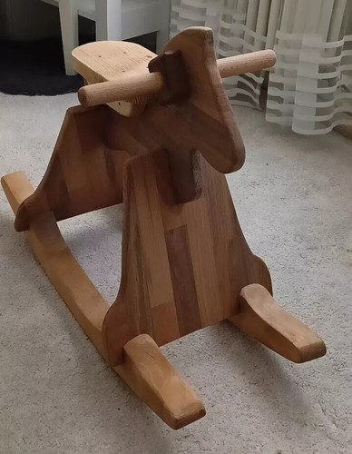 Schaukelpferd holz - schaukelpferd,