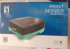 LevelOne Print Server FPS-1032 USB mit OVP