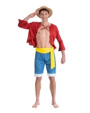 One Piece Ruffy Herrenkostüm
