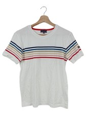 Armor Lux Herren T-Shirt Maritim Gestreift Weiß Gr. M Baumwolle