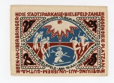 Bielefeld 25 Mark Notgeld in