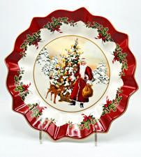 Rar Villeroy & Boch Toys Fantasy Santa mit Waldtiere Weihnachten