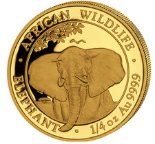 1/4 oz Goldmünze Somalia