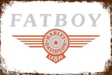 Retro Blechschild MOTORRAD 30