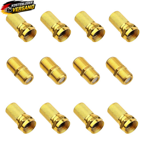 Koaxialf stecker set paare - koaxialf-stecker, 4